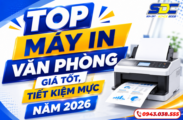 Top Máy In Văn Phòng Giá Tốt, Tiết Kiệm Mực Năm 2026