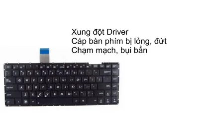 Lỗi keyboard laptop Asus phải làm gì để khắc phục?