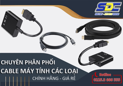 Chuyên cung cấp cable máy tính chất lượng, giá rẻ, uy tín tại Hải Phòng
