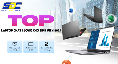 Top 5 mẫu laptop giá rẻ, chất lượng nhất cho sinh viên 2025