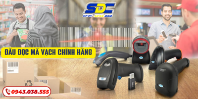 Đầu đọc mã vạch chính hãng - Bán máy quét mã vạch giá rẻ tại Hải Phòng