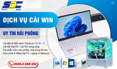 Dịch Vụ Cài Win Bản Quyền – Phần Mềm Chính Hãng Hải Phòng