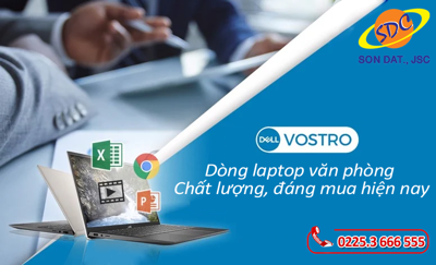 Top laptop Dell Vostro chất lượng, mạnh mẽ, đáng mua nhất 2023