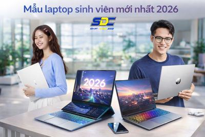 Kinh nghiệm mua laptop cho sinh viên chuẩn nhất 2026 – Chọn đúng máy, học tập hiệu quả