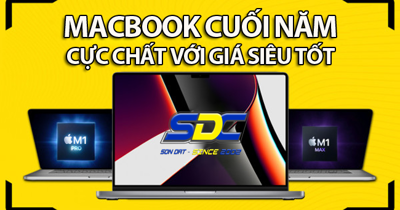 MACBOOK cuối năm cực chất với giá siêu hời tại Sơn Đạt.,JSC