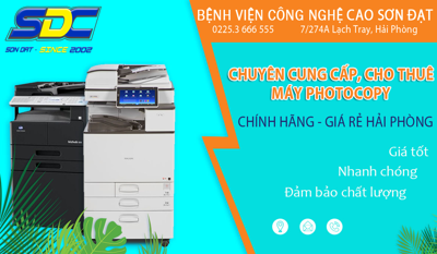 Nhà cung cấp, cho thuê máy photocopy giá tốt, uy tín số 1 Hải Phòng