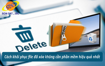 Cách khôi phục file đã xóa vĩnh viễn không cần phần mềm hiệu quả nhất