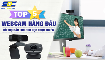 Top 5 Webcam HD Học Online, Làm Việc Từ Xa - Hình Ảnh Sắc Nét