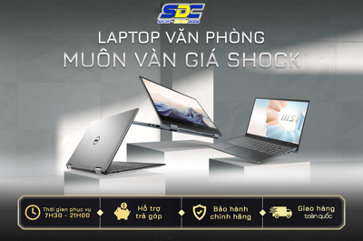 Laptop Văn Phòng Bền Bỉ – Phục Vụ Hiệu Quả Mọi Nhu Cầu