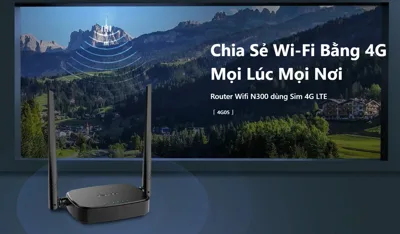 Wifi Di Động 4G Tenda 4G05 – Lắp Đặt Nhanh, Sử Dụng Mượt