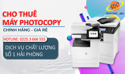 Cho thuê máy photocopy chính hãng, chất lượng, giá tốt chỉ có tại Sơn Đạt.,JSC