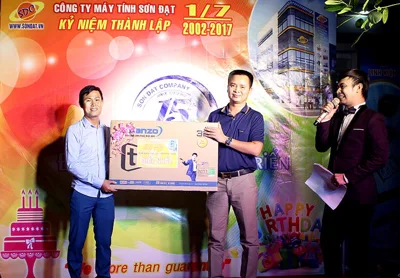 Lễ bốc thăm - Trao thưởng mừng sự kiện 15 năm Sơn Đạt