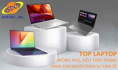 Top laptop mỏng nhẹ, siêu thời trang dành cho những người thích sự tinh tế