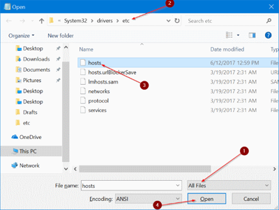 Cách Chặn Trang Web Trên Windows 10