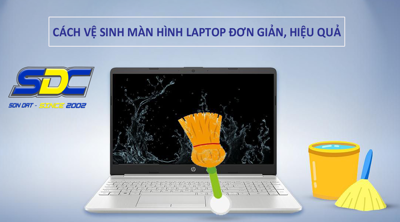 Học ngay cách vệ sinh màn hình laptop đơn giản, hiệu quả