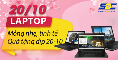 Những chiếc laptop mỏng nhẹ, thanh lịch là quà tặng 20/10 tinh tế