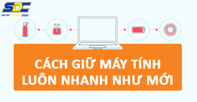 Cách sử dụng giúp máy tính luôn nhạy, chạy mượt mà như mới