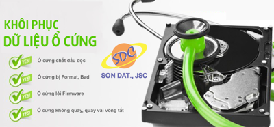 Dịch vụ khôi phục dữ liệu ổ cứng nhanh chóng, uy tín Hải Phòng
