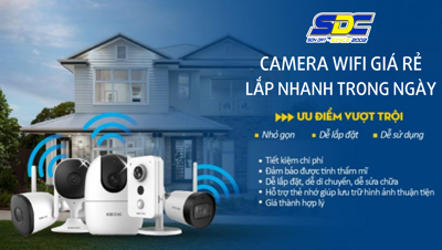 Camera Wifi Giá Rẻ – Lắp Nhanh Trong Ngày, Hỗ Trợ Cài Đặt
