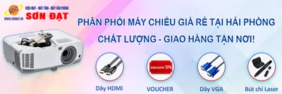 Phân phối máy chiếu giá rẻ tại Hải Phòng, chất lượng, giao hàng tận nơi