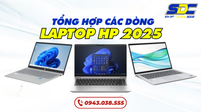 Tổng Hợp Các Dòng Laptop HP 2025 – Chọn Dòng Nào Đáng Mua Nhất?