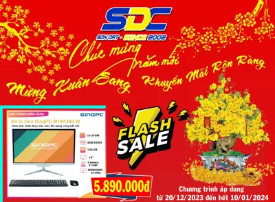 Cùng Sơn Đạt.,JSC mừng xuân sang - Khuyến mãi rộn ràng