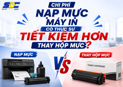 Chi Phí Nạp Mực Máy In Có Thực Sự Tiết Kiệm Hơn Thay Hộp Mực?