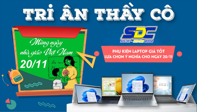 Phụ Kiện Laptop Giá Tốt – Lựa Chọn Ý Nghĩa Cho Ngày 20/11