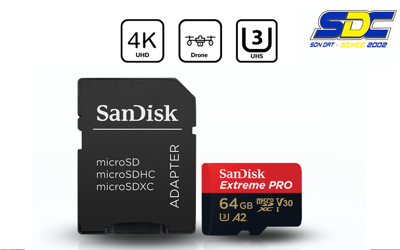 Thẻ nhớ Micro SD 64GB Patriot V30: Tăng Tốc Hiệu Suất Lưu Trữ Cho Mọi Thiết Bị