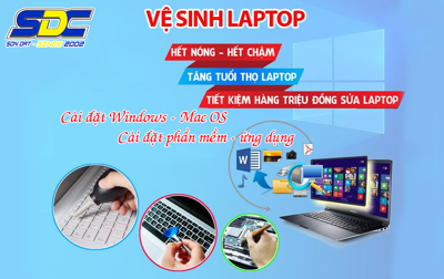 Sơn Đạt.,JSC – Bảo dưỡng laptop, máy tính trọn gói, giá tốt