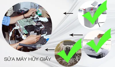 Dịch vụ sửa chữa máy hủy tài liệu giá rẻ