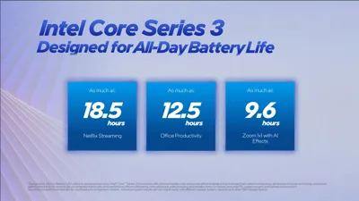 Intel chính thức ra mắt bộ vi xử lý Core Series 3, bước tiến mới cho tác vụ điện toán phổ thông