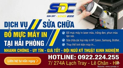 Dịch Vụ Sửa Chữa Máy In & Đổ Mực Máy In Tại Hải Phòng Giá Tốt, Chất Lượng Uy Tín
