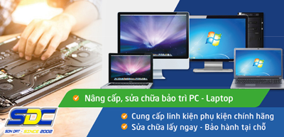 Cung cấp, sửa chữa, thay thế linh kiện laptop uy tín, chuyên nghiệp Hải Phòng
