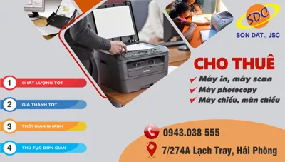 Thuê máy văn phòng ở đâu uy tín, giá tốt tại Hải Phòng?