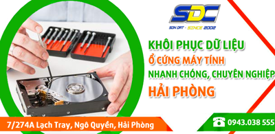 Sơn Đạt.,JSC khôi phục dữ liệu ổ cứng chuyên nghiệp, uy tín số 1 Hải Phòng