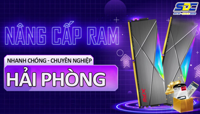 Dịch vụ nâng cấp, thay thế RAM Laptop uy tín, chuyên nghiệp Hải Phòng