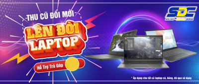Chuyên thu cũ đổi mới laptop uy tín, chuyên nghiệp số 1 Hải Phòng