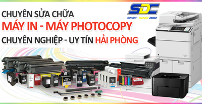 Chuyên sửa chữa máy in, máy photocopy uy tín, nhanh chóng Hải Phòng