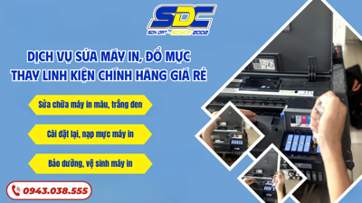 Dịch Vụ Sửa Máy In, Đổ Mực, Thay Linh Kiện Chính Hãng Giá Rẻ