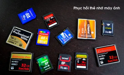 Hướng dẫn chi tiết cách khôi phục cứu dữ liệu bị mất trên thẻ nhớ, USB