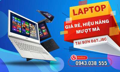 Bạn đã xem những mẫu laptop giá rẻ, hiệu năng mượt mà chỉ có tại Sơn Đạt.,JSC chưa?