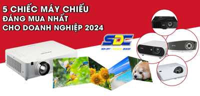 5 chiếc máy chiếu đáng mua nhất cho doanh nghiệp 2024
