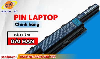 Chuyên cung cấp pin thay thế laptop chất lượng, giá tốt số 1 Hải Phòng