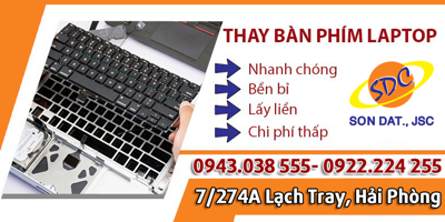 Cung cấp, thay thế bàn phím laptop UY TÍN - CHẤT LƯỢNG chỉ có tại Sơn Đạt.,JSC
