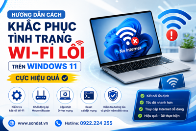 Hướng Dẫn Cách Khắc Phục Tình Trạng Wi-Fi Lỗi Trên Windows 11 Cực Hiệu Quả