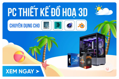 PC THIẾT KẾ ĐỒ HỌA 3D CHUYÊN NGHIỆP – GIẢI PHÁP TOÀN DIỆN TỪ SONDAT.,JSC