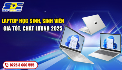 Laptop cho học sinh, sinh viên giá tốt, chất lượng nhất 2025