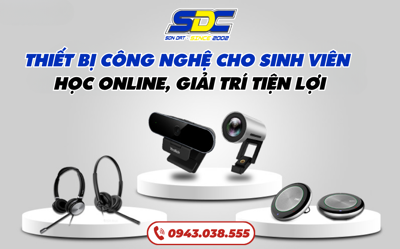 Thiết Bị Công Nghệ Dành Cho Sinh Viên – Học Online, Giải Trí Tiện Lợi