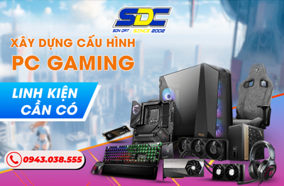 Dịch Vụ Lắp PC Theo Yêu Cầu – Game, Đồ Họa, Stream Đều Chiến Mượt!